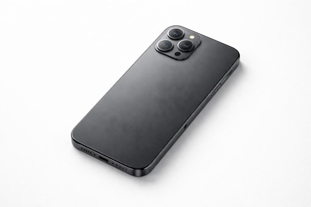 Objeto moderno e elegante sobre fundo branco, bem iluminado e em foco.